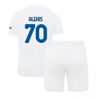 Inter Milan Alexis Sanchez #70 Replika babykläder Bortaställ Barn 2023-24 Kortärmad (+ korta byxor)